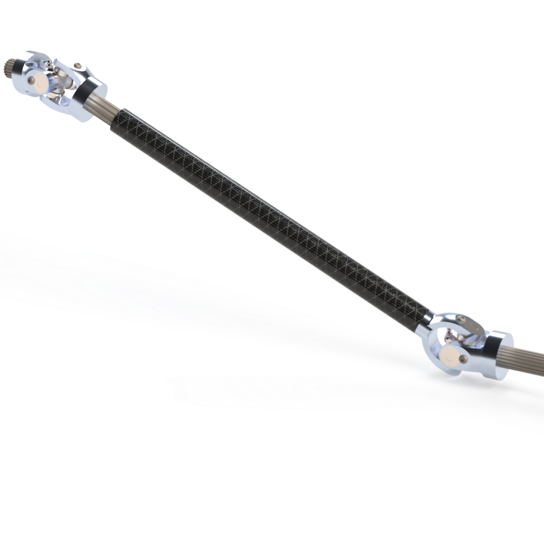 Front axle yokes setup
